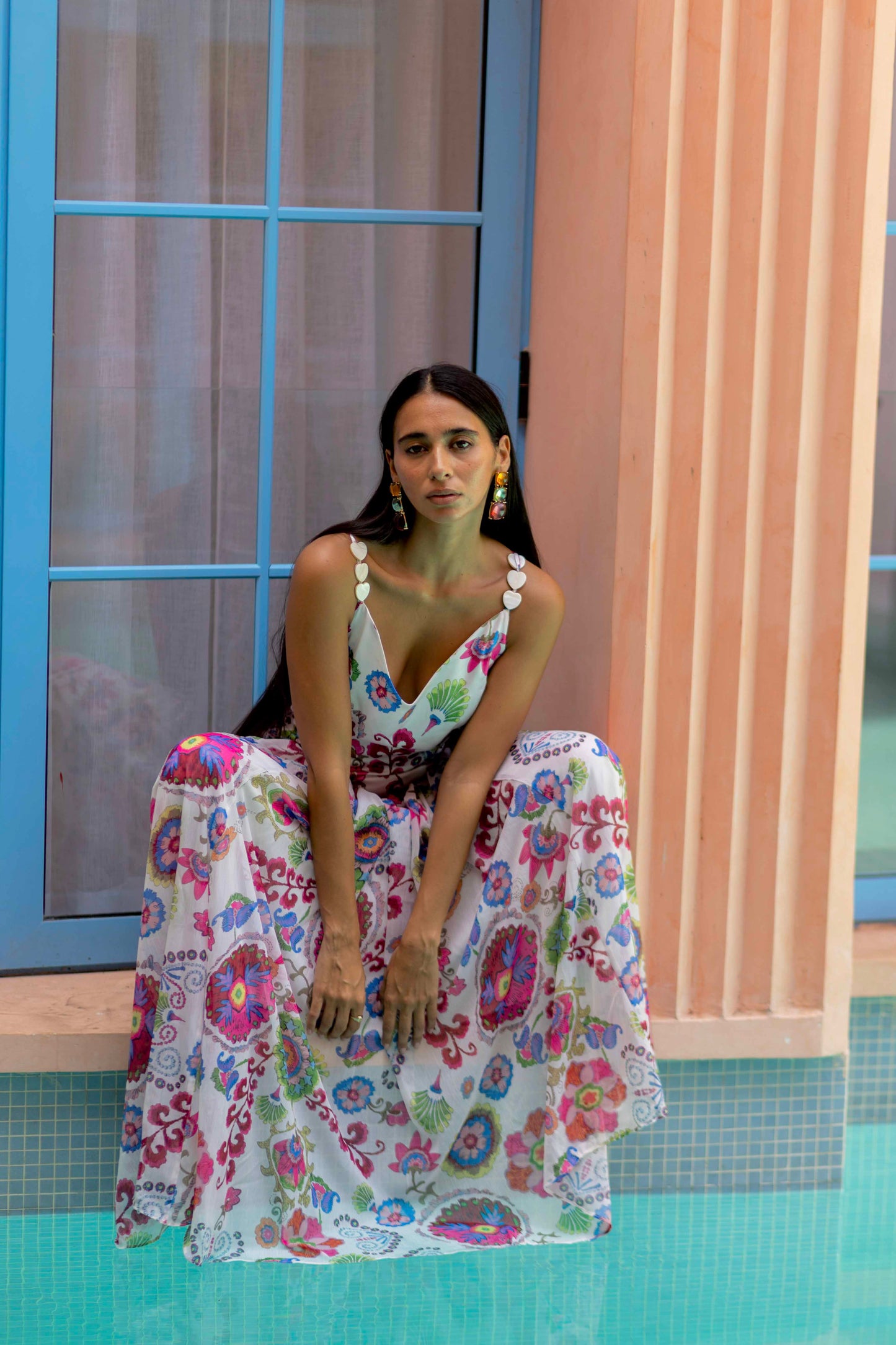 Corsica long dress