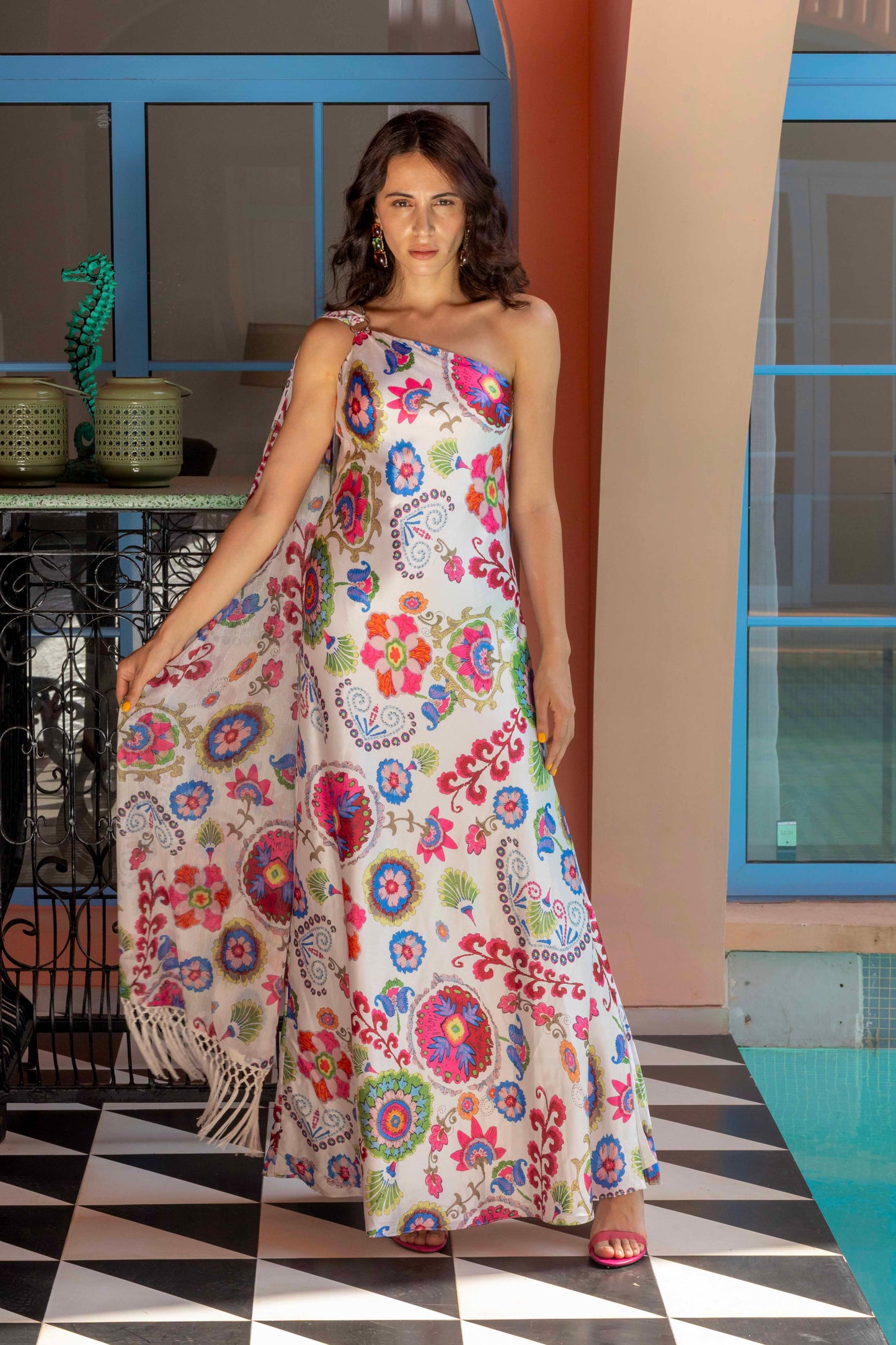 Corsica Long Stole Dress