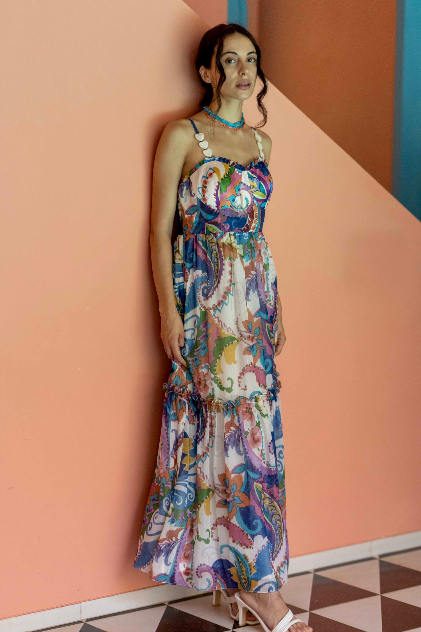 Paros Layered Dress