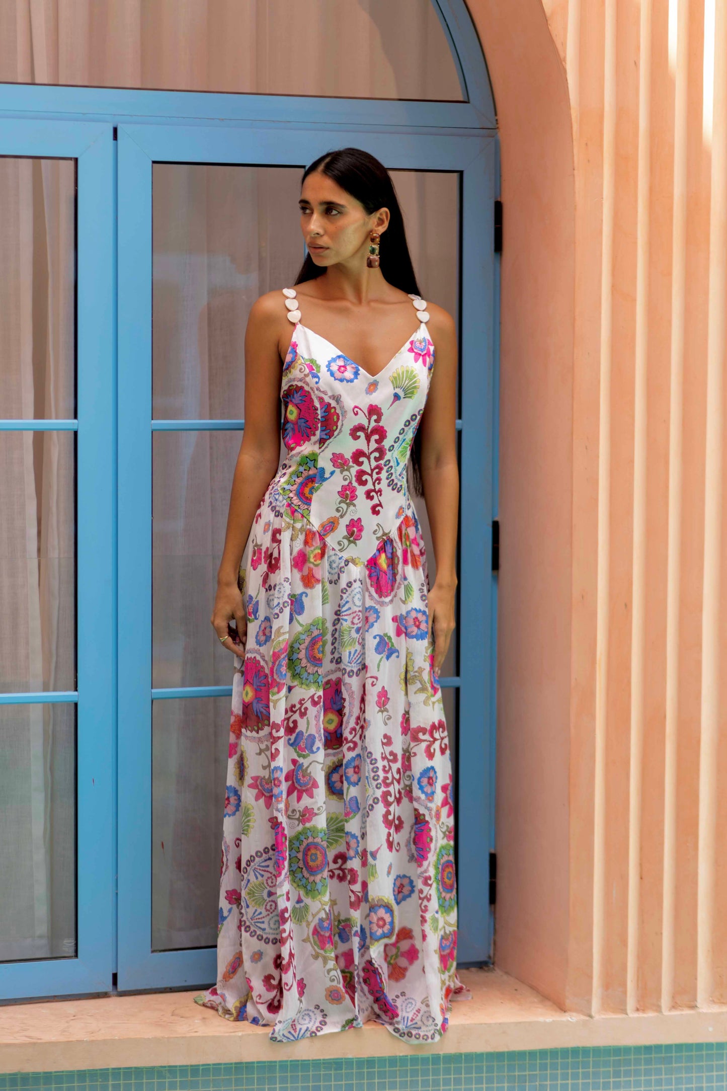 Corsica long dress