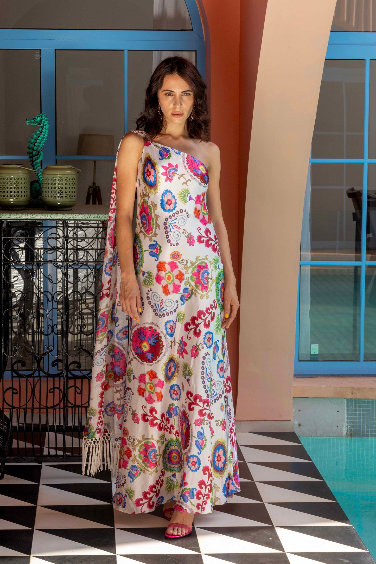 Corsica Long Stole Dress