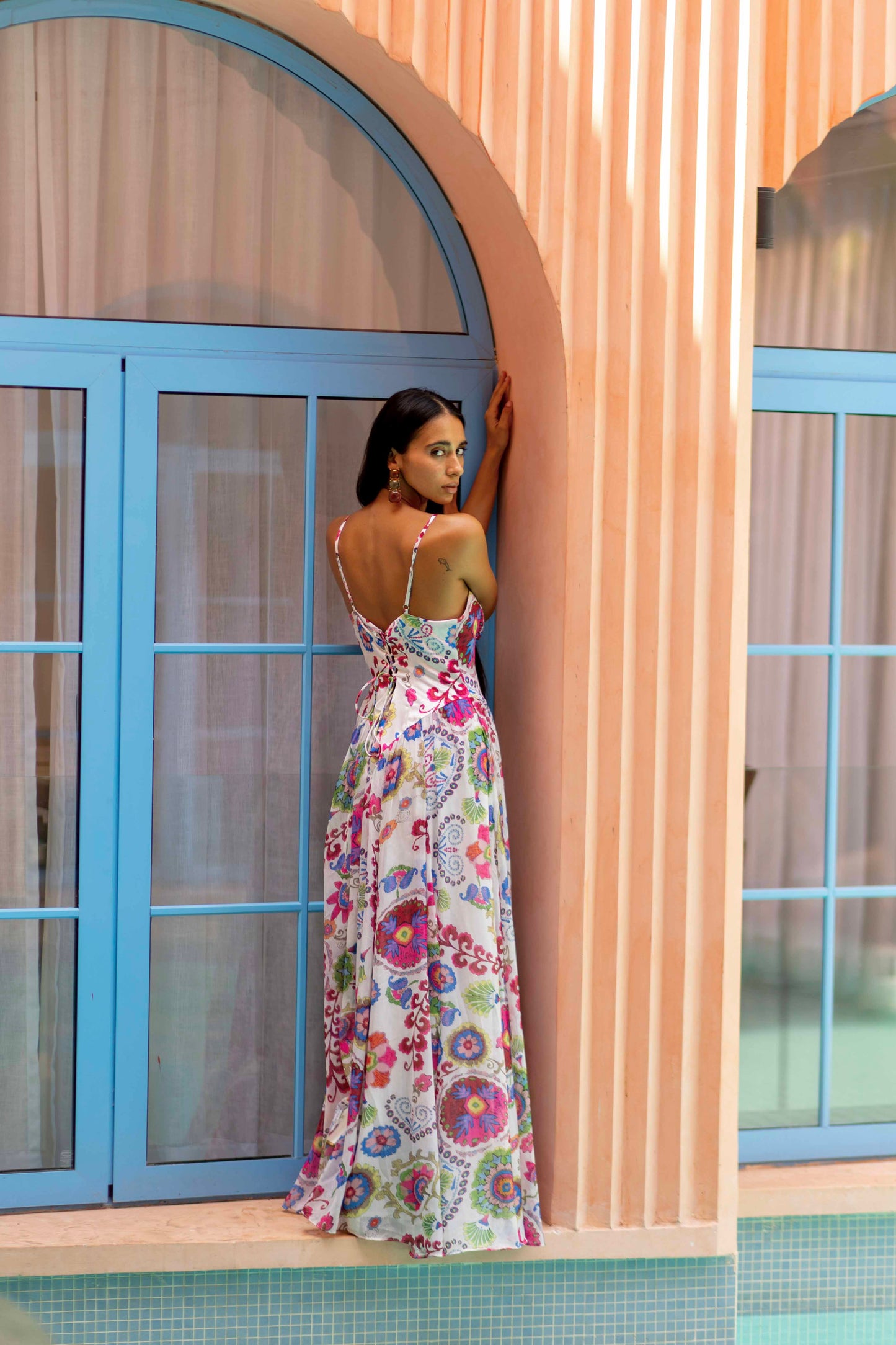 Corsica long dress