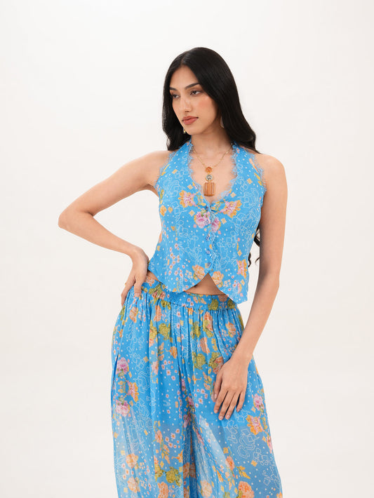 Palmera Halter Top
