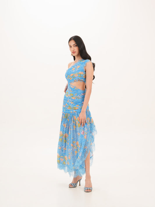 Palmera One Shoulder Dress