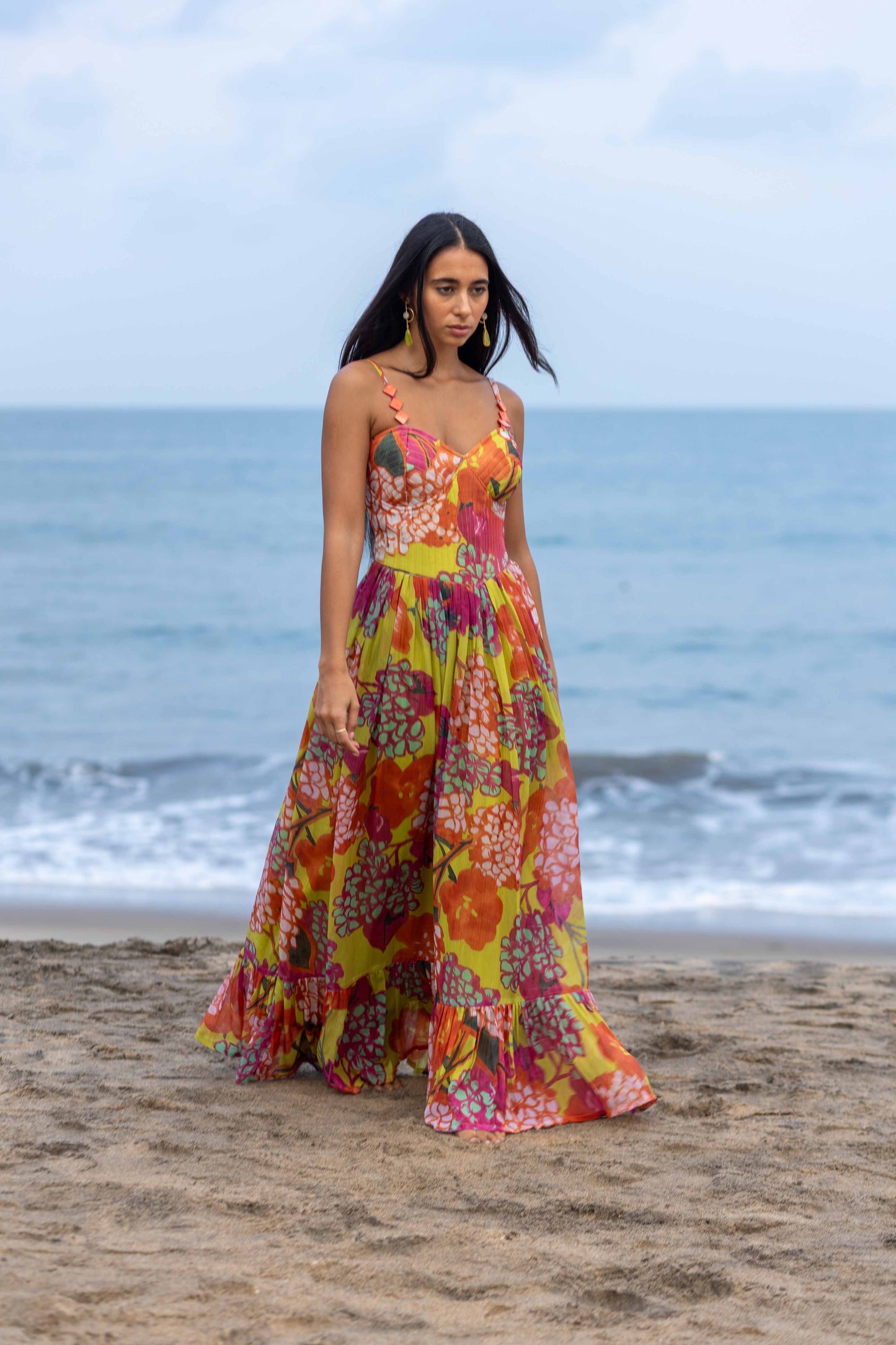 Valley of flowers long dress