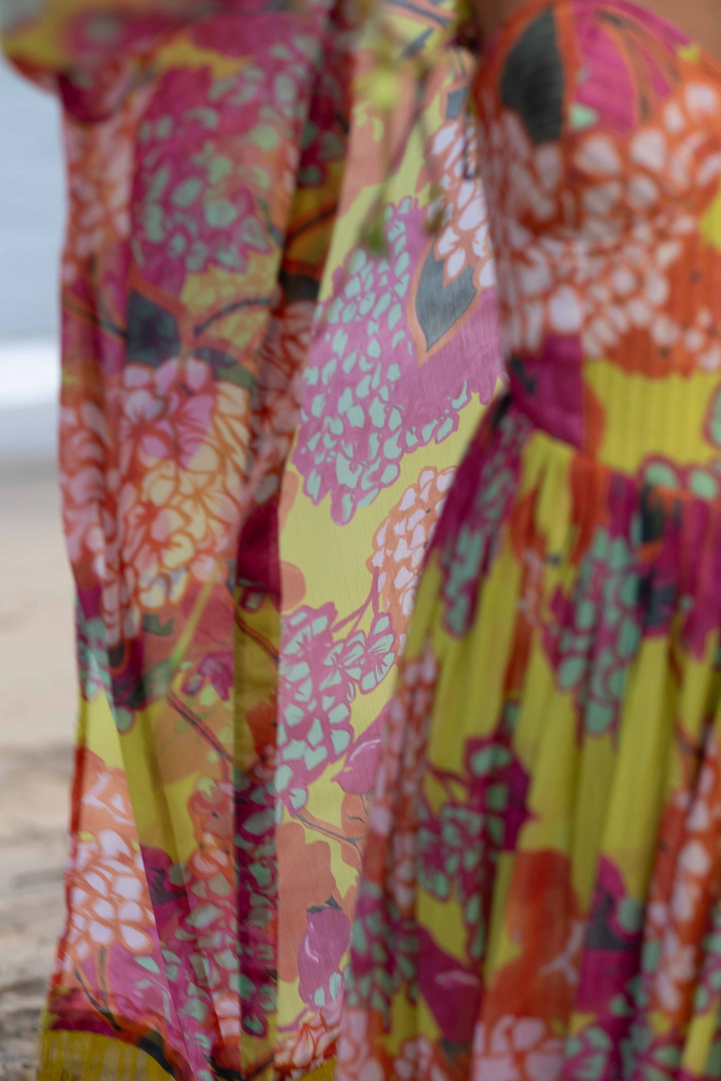 Valley of flowers long dress