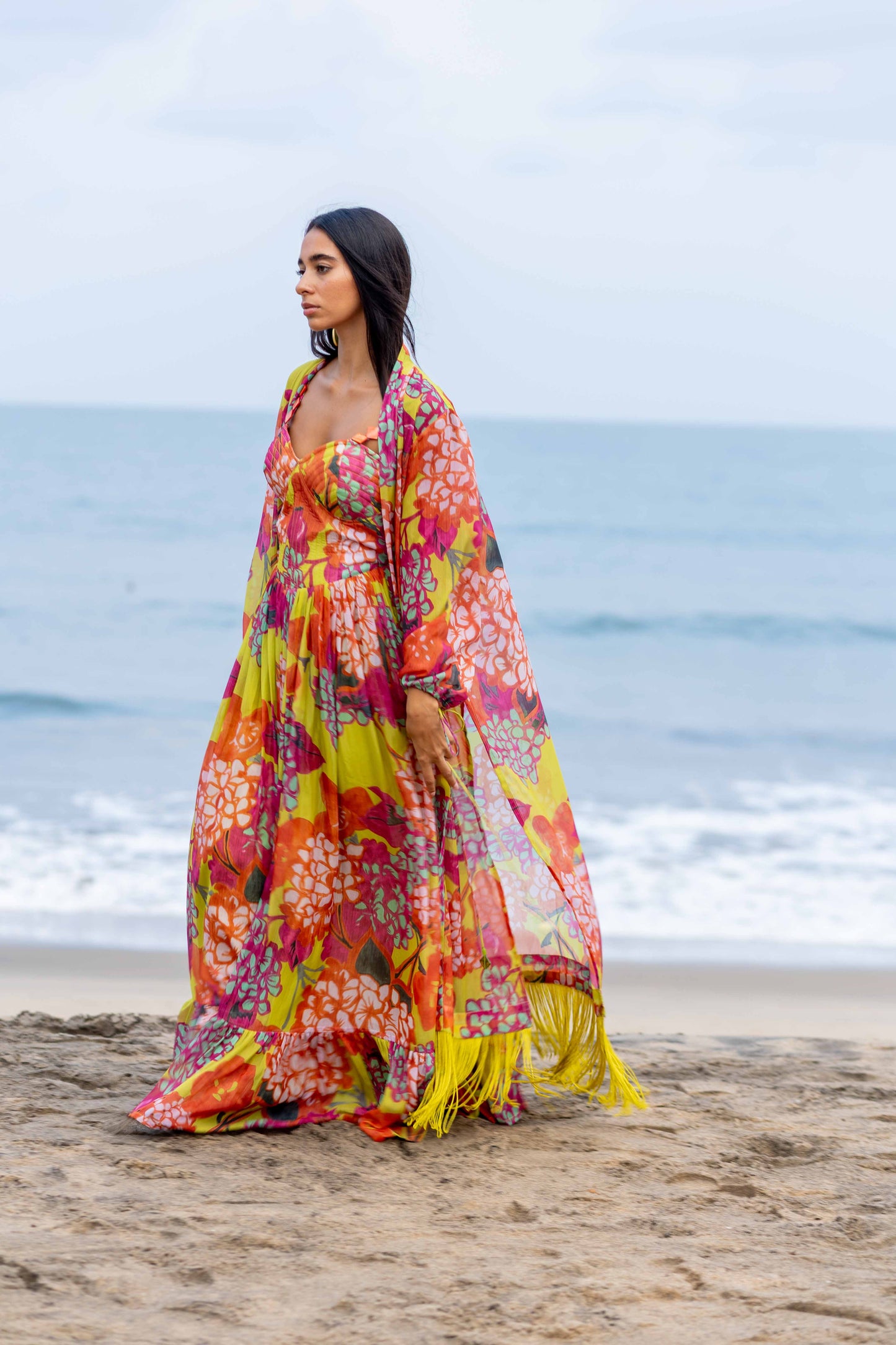 Valley of flowers long dress