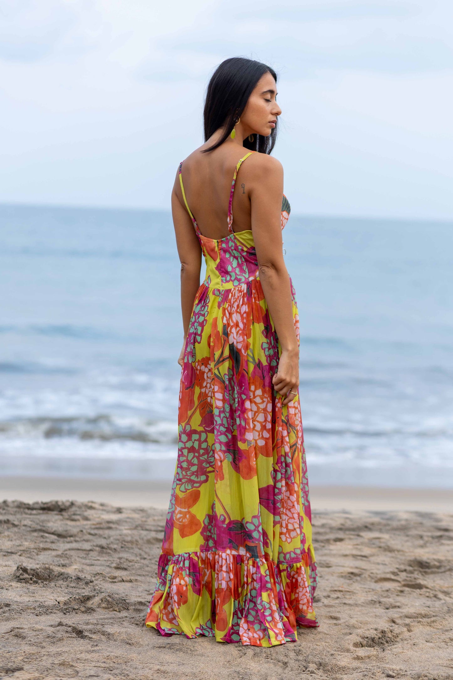 Valley of flowers long dress