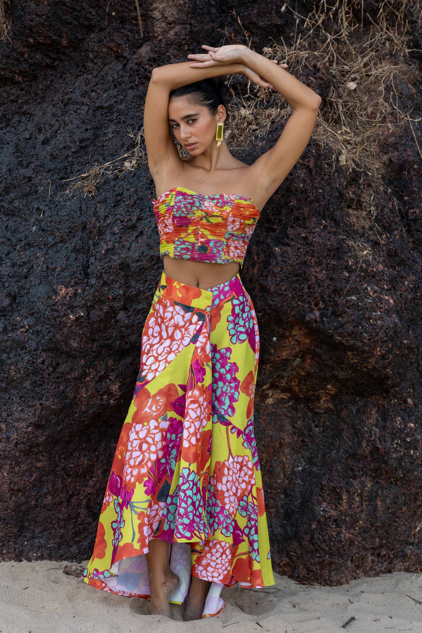 Valley of Flowers Crop Top