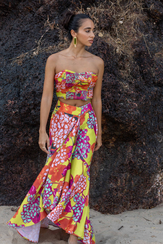 Valley of Flowers Crop Top