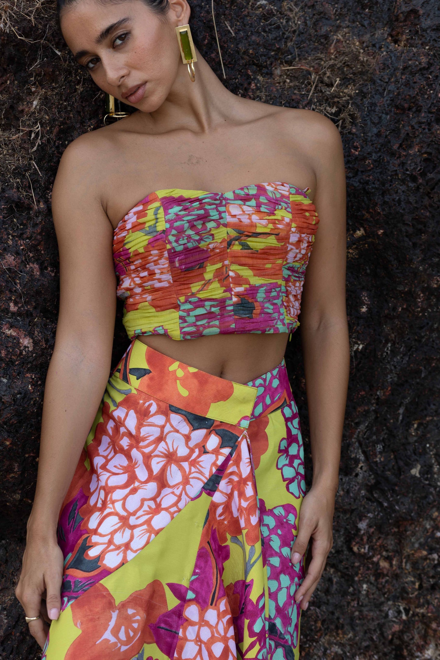 Valley of Flowers Crop Top