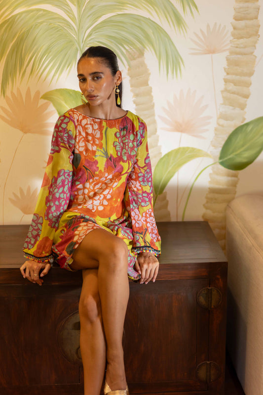 Valley of Flowers Short Dress