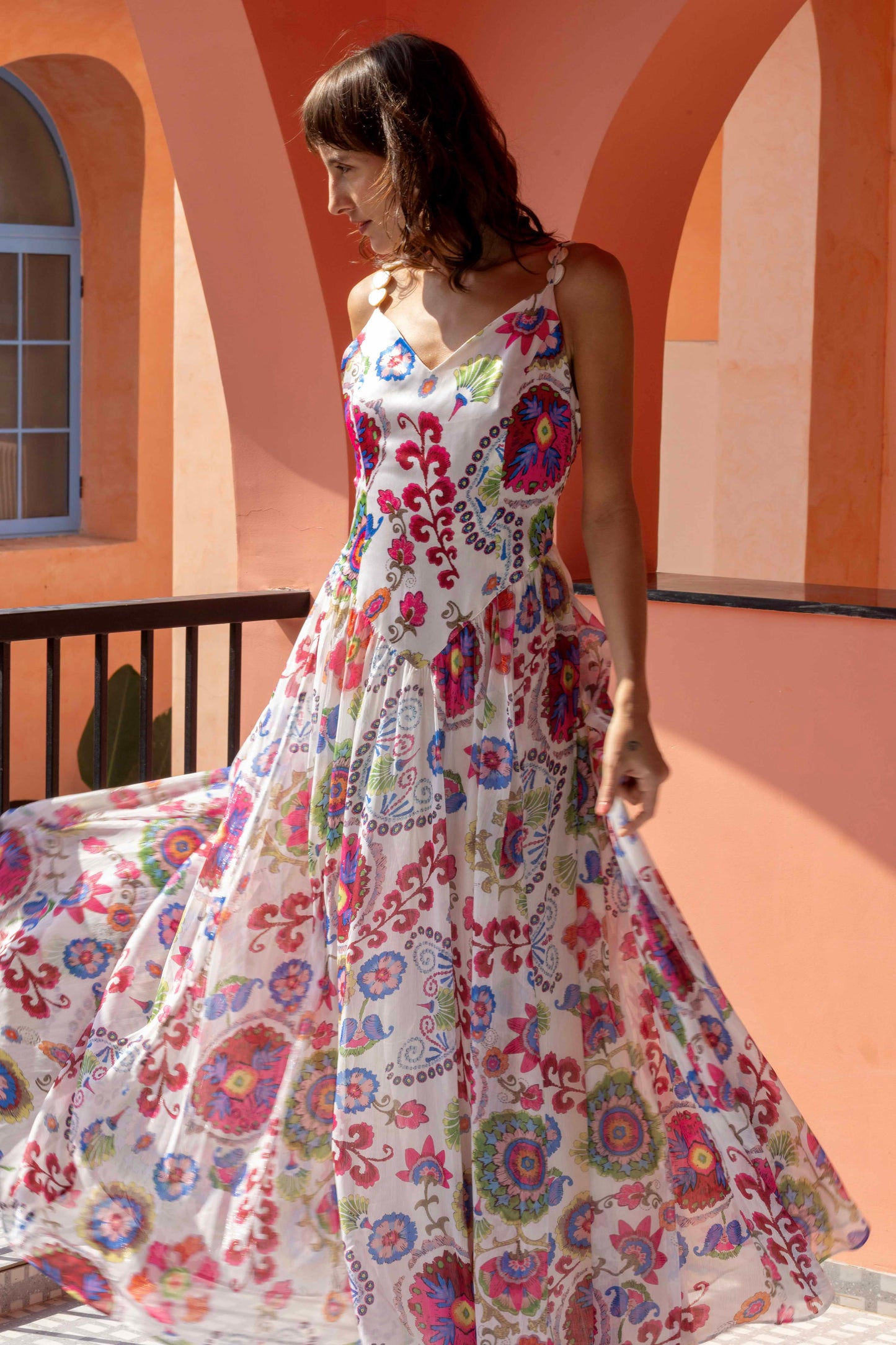 Corsica long dress