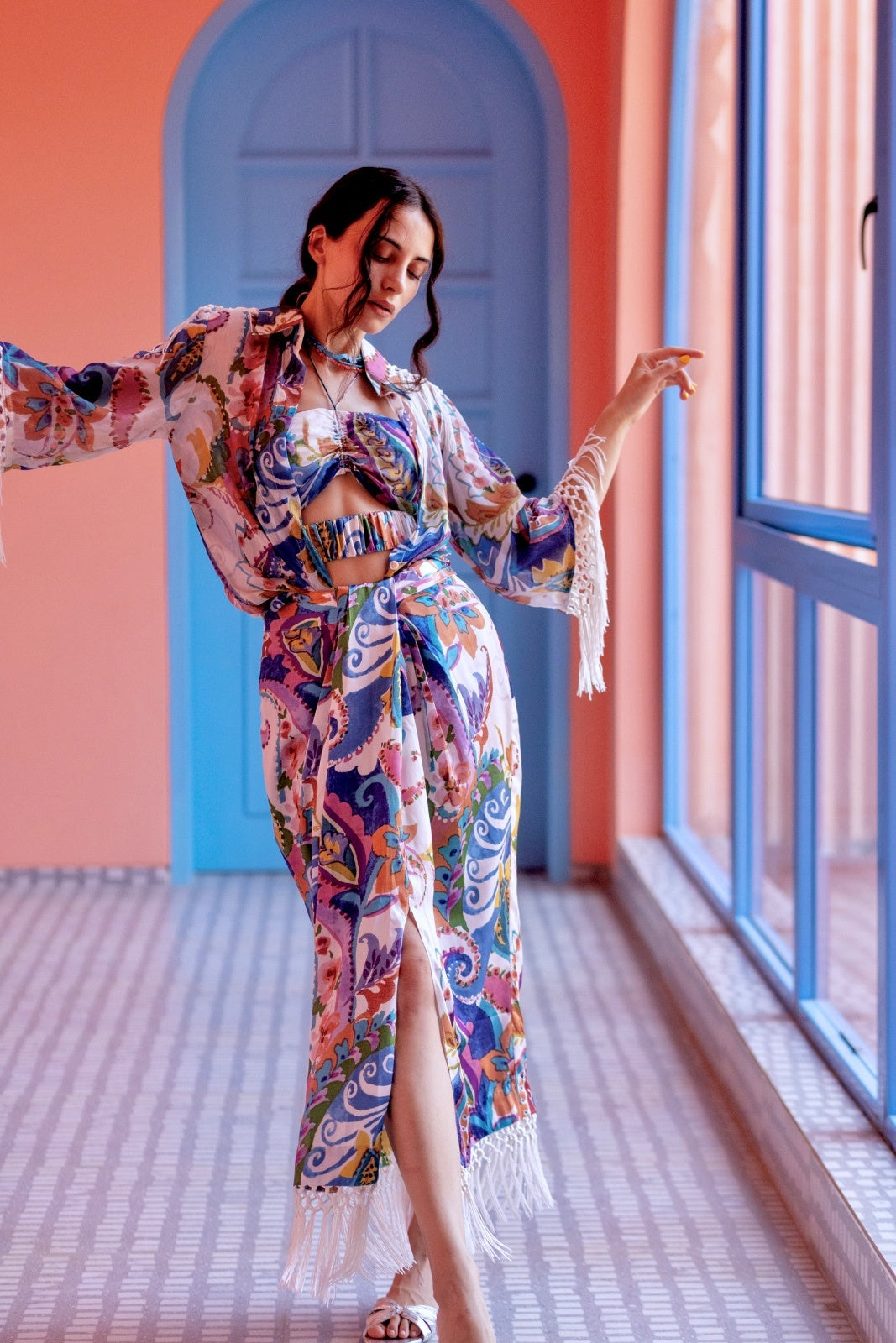 Paros Drape Skirt