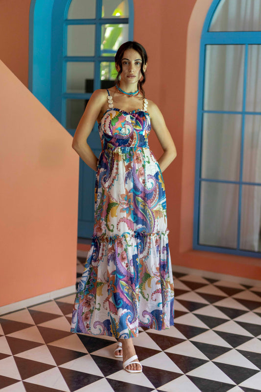Paros Layered Dress