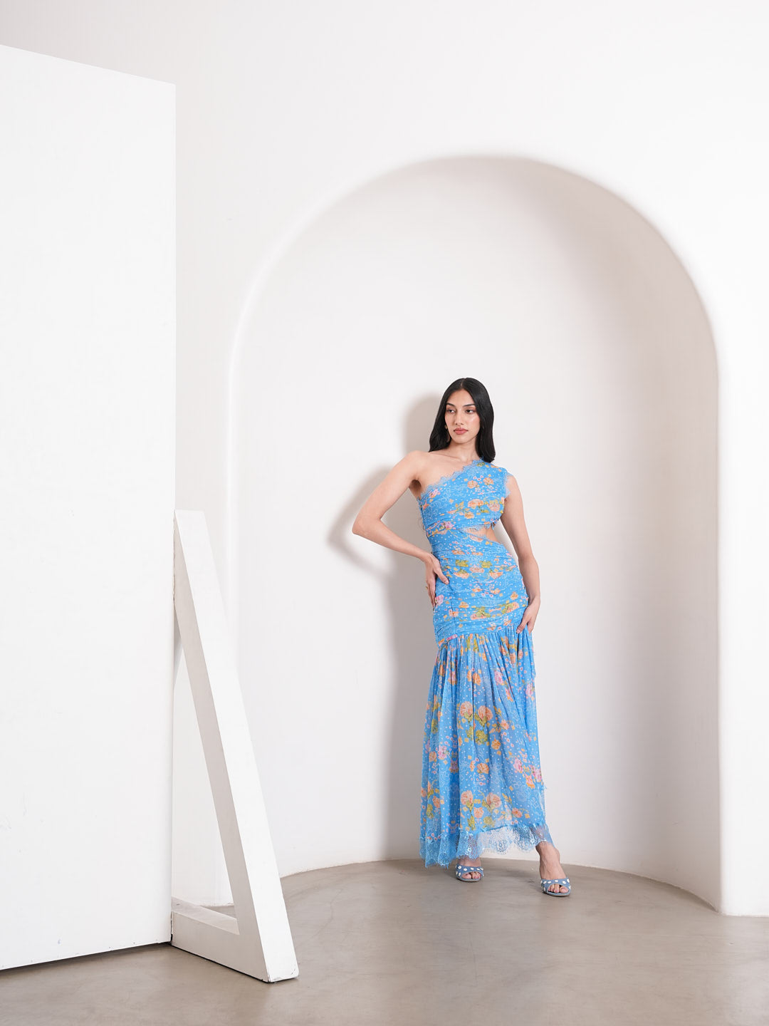 Palmera One Shoulder Dress