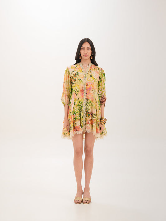 Verde Short Dress