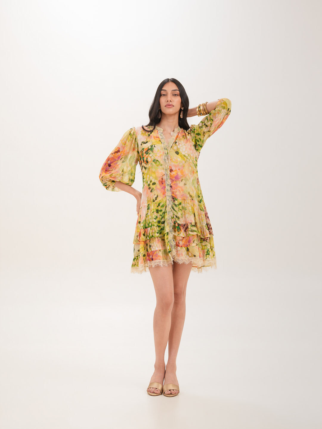 Verde Short Dress