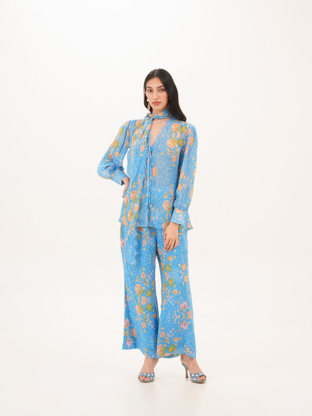 Palmera Tie-up Shirt