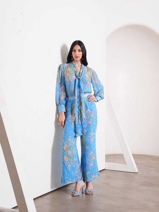 Palmera Tie-up Shirt