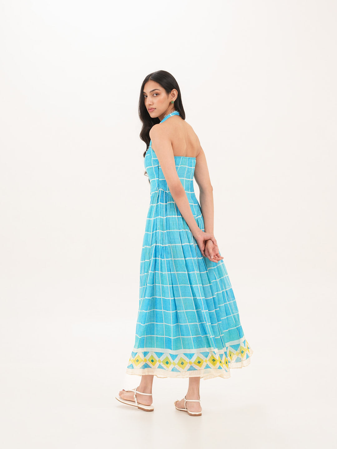 Costa Halter Long Dress