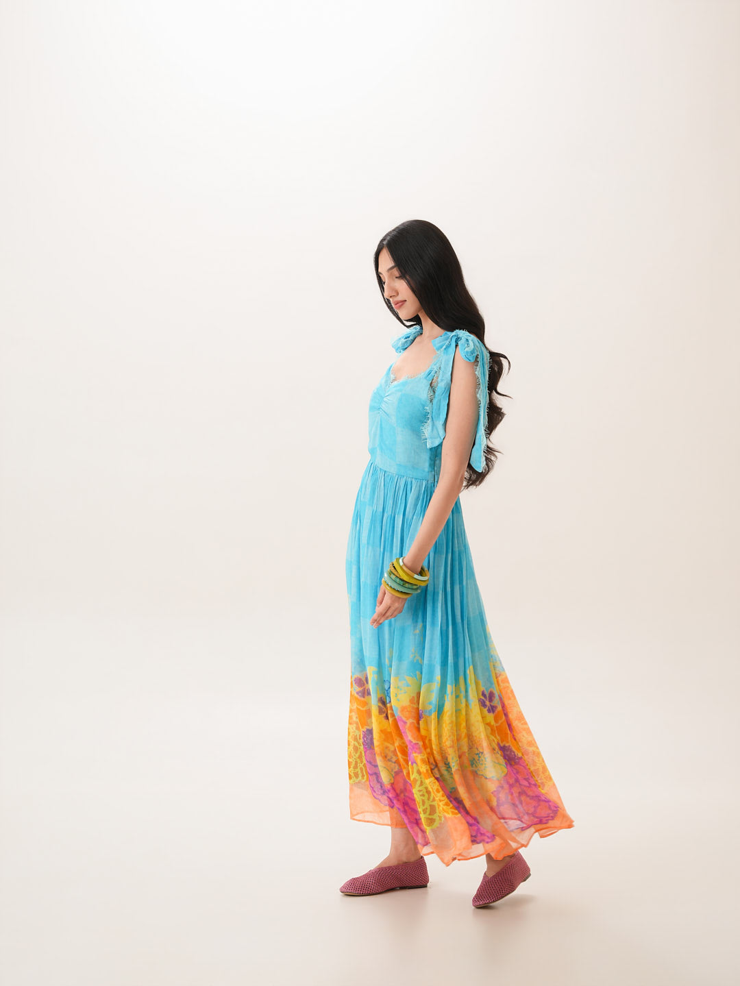 Citrine Long Dress