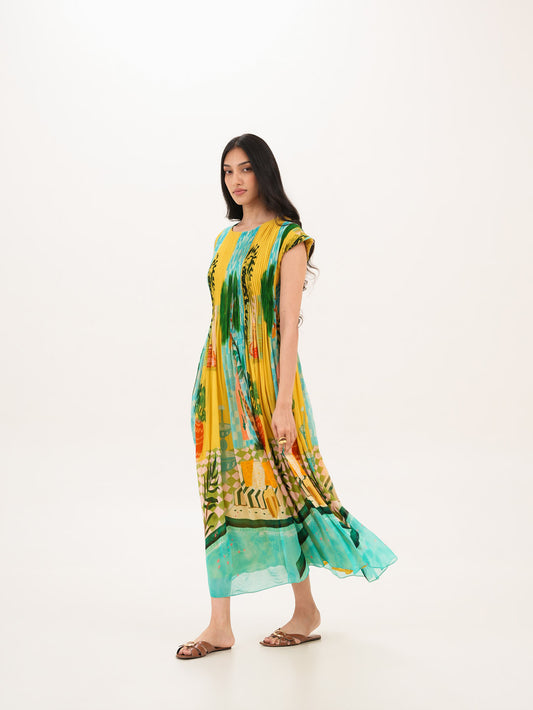 Highland Pintuck Dress