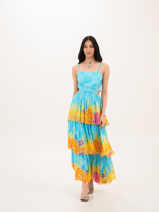 Citrine Tiered Dress
