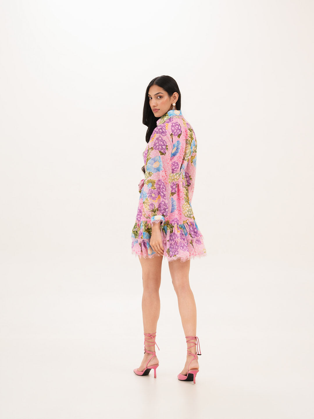 Rosette Short Dress