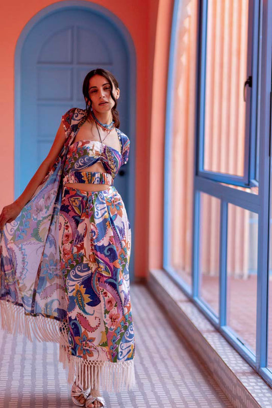 Paros Drape Skirt