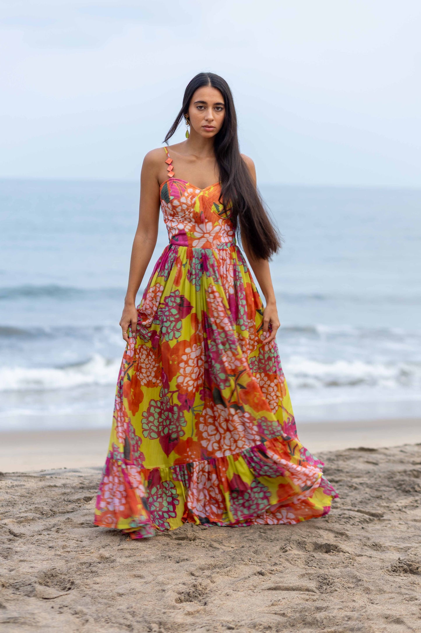 Valley of flowers long dress