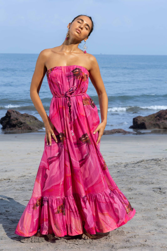 Moonpetal off-shoulder dress