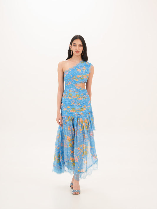 Palmera One Shoulder Dress
