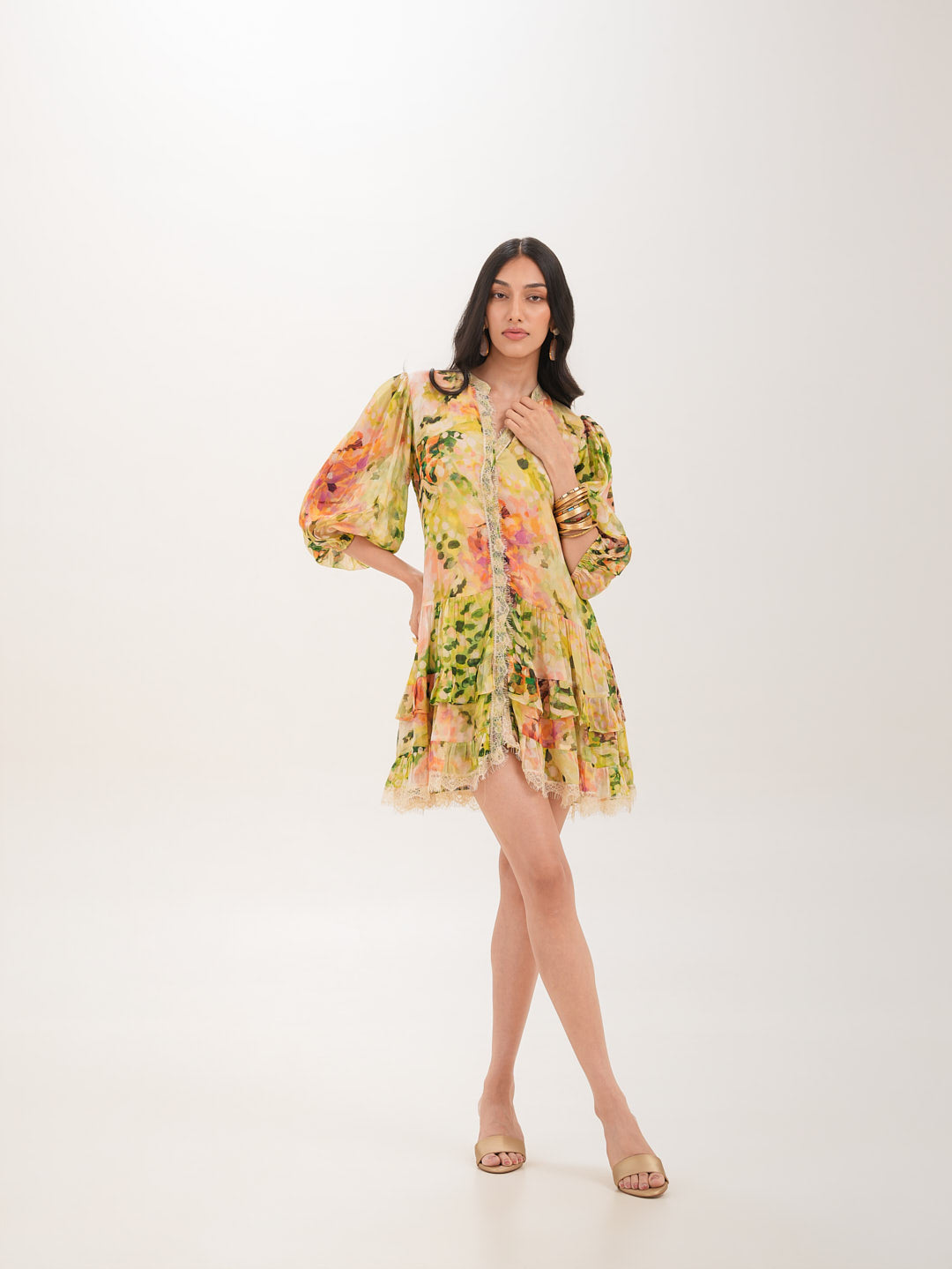 Verde Short Dress
